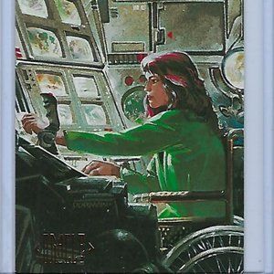 DC Comics 1994 SkyBox Master Series -  Cyborg - Darkseid - Oracle